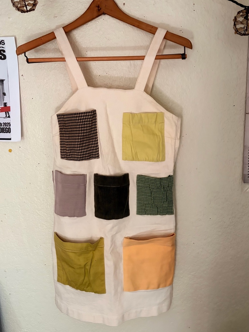 Oddli Patchwork mini dress